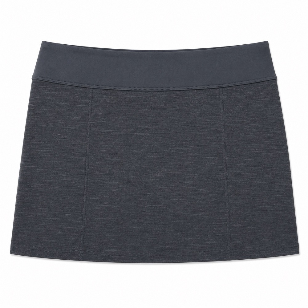 Bolle Tech Athletic Skort Gray Built In Shorts Size Large